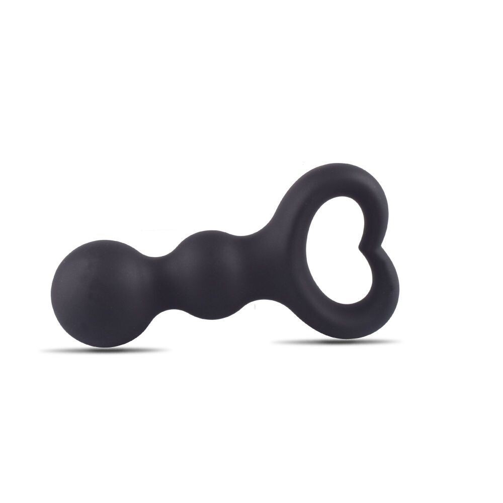 Plug Anale Heart Clip Ball - immagine 2