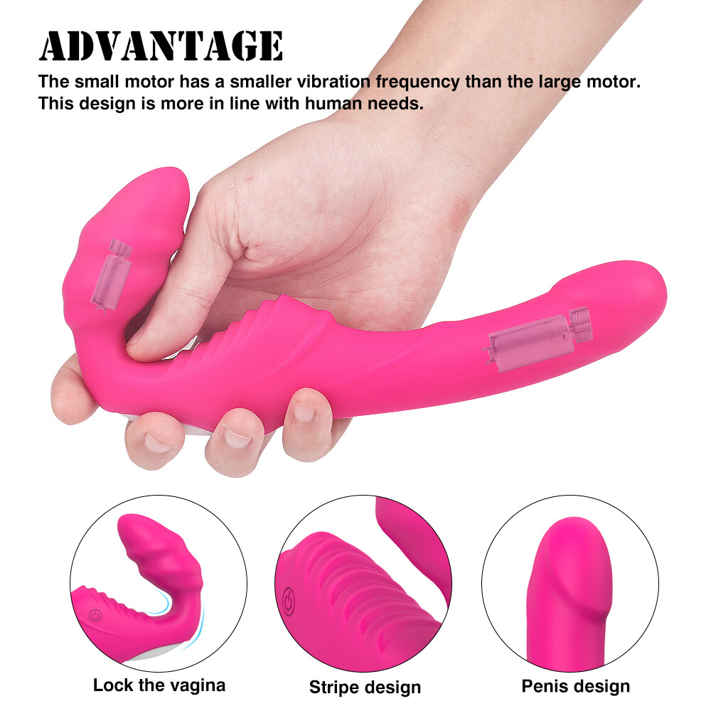 Strap On Vibrante doppio uso - immagine 2