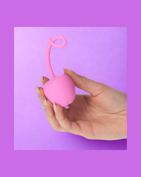 Pallina silicone Cherry Pink