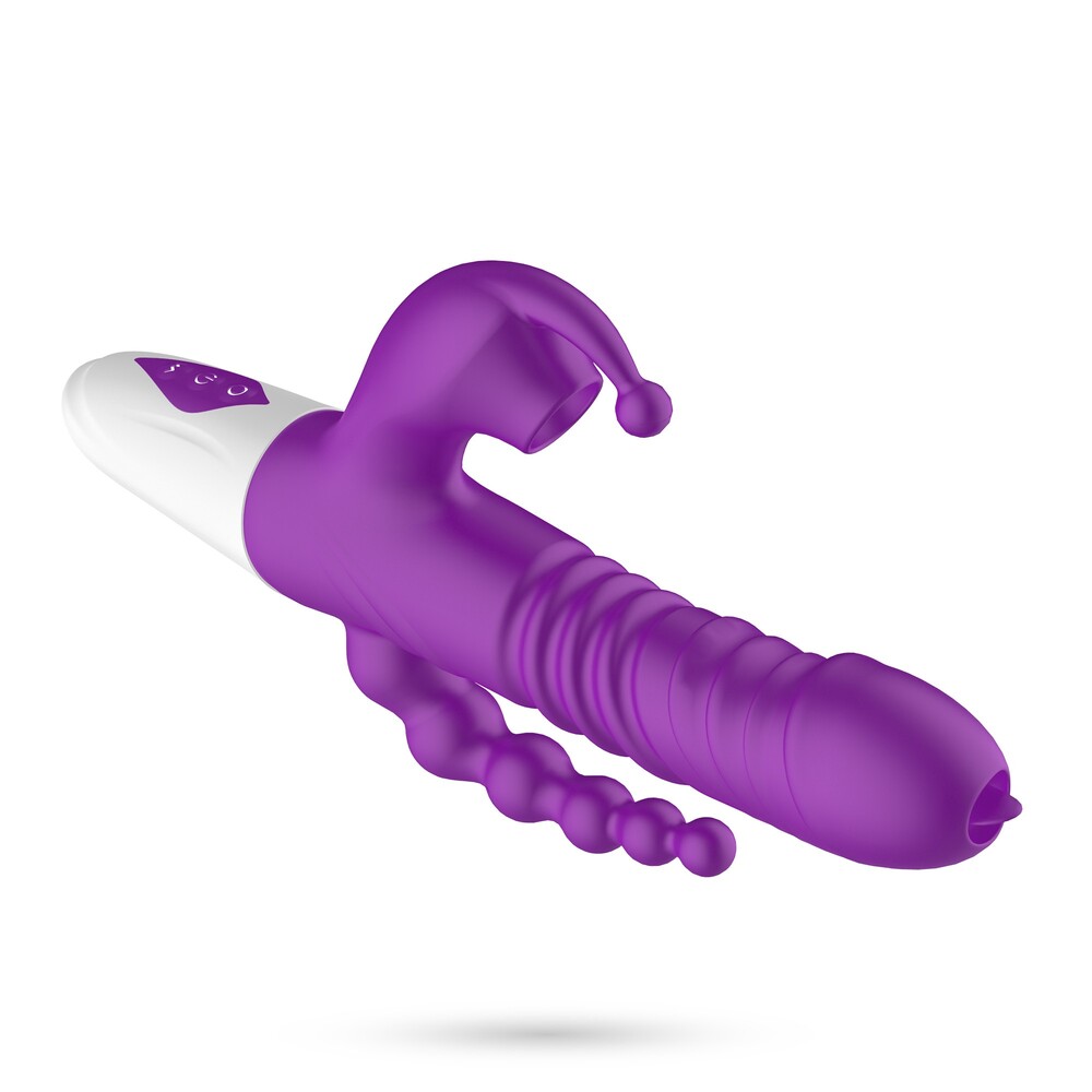 Vibratore Tripla Stimolazione tridente - immagine 5