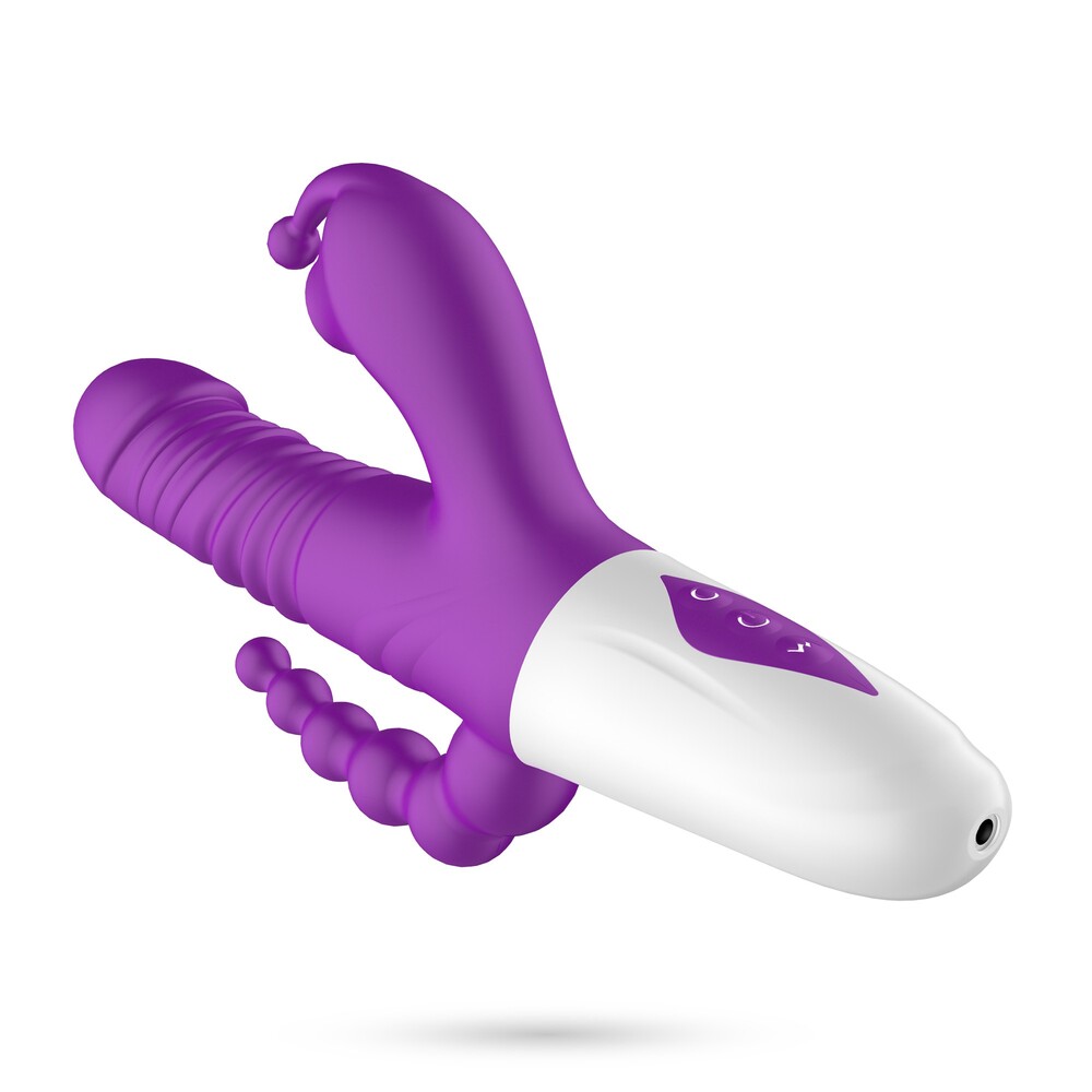 Vibratore Tripla Stimolazione tridente - immagine 7