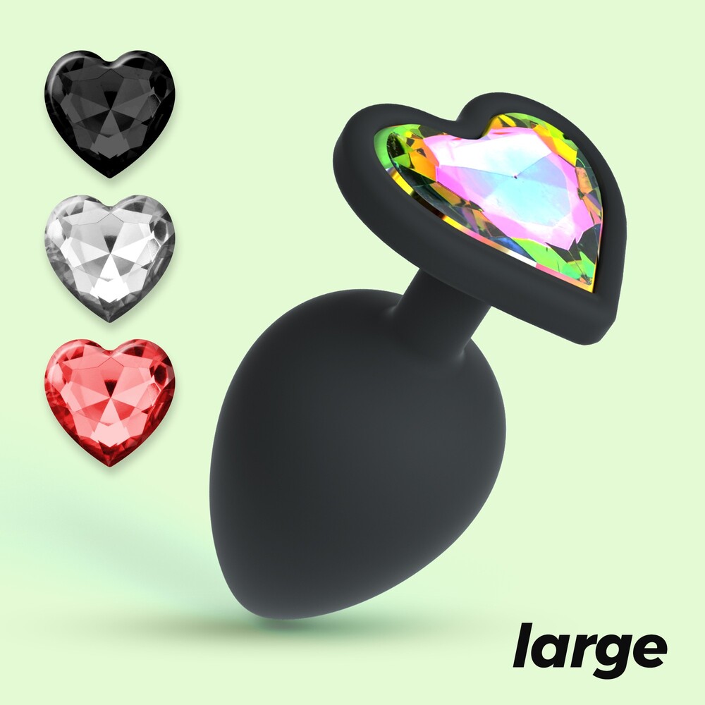 Plug Anale Heart Ø 4,2 cm - immagine 8