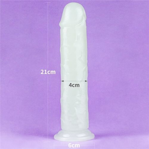 Dildo Realistico Luminoso 21 cm - immagine 3