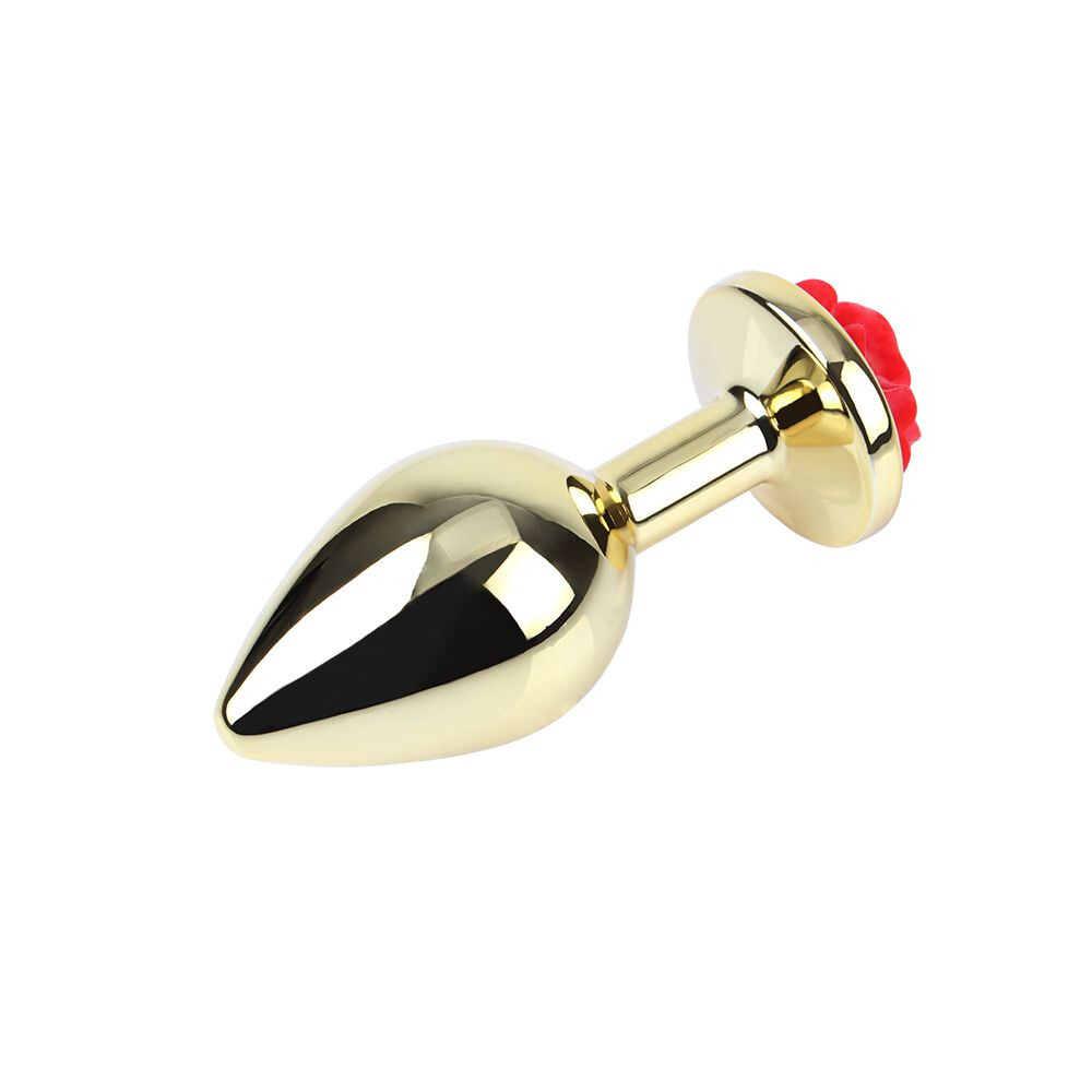 Plug Anale Showy Rose Ø 3,9 cm - immagine 3