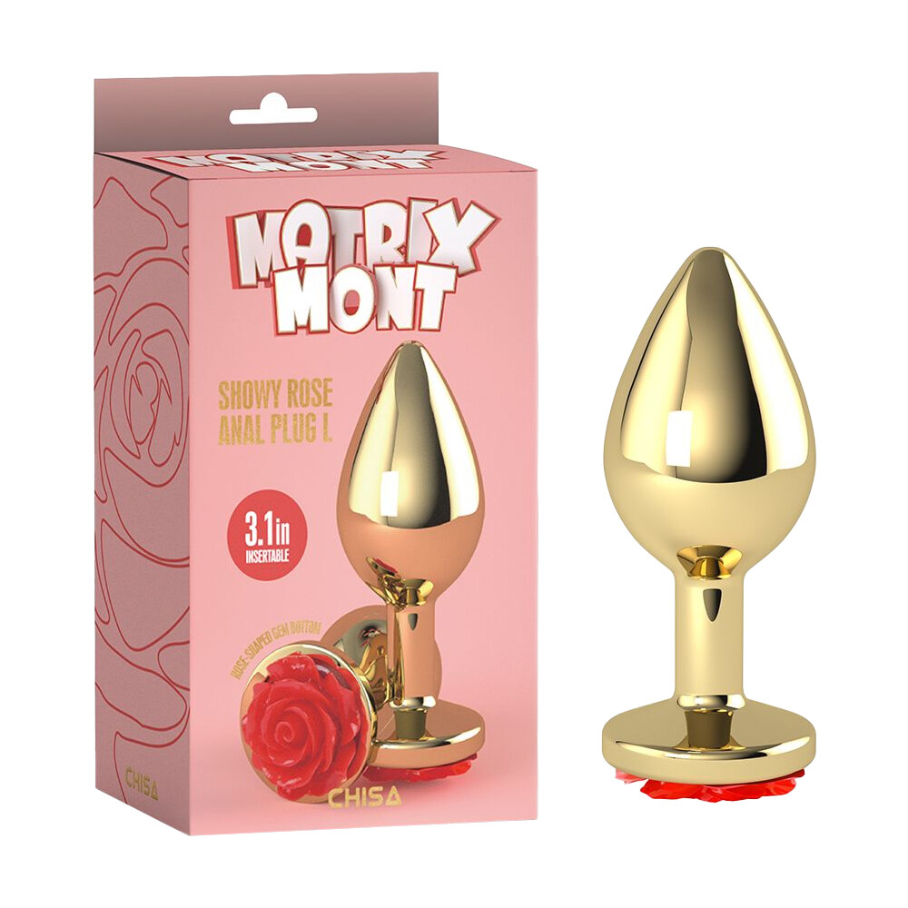 Plug Anale Showy Rose Ø 3,9 cm - immagine 6