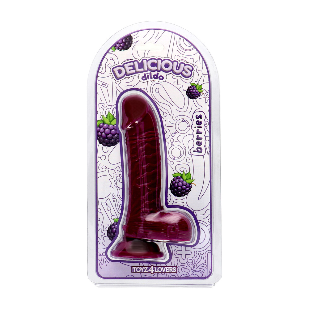 Dildo Profumato Dan Berries 18 cm - immagine 5