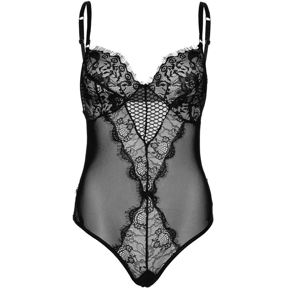 Body Sexy Lace and Sheer Nero - immagine 3