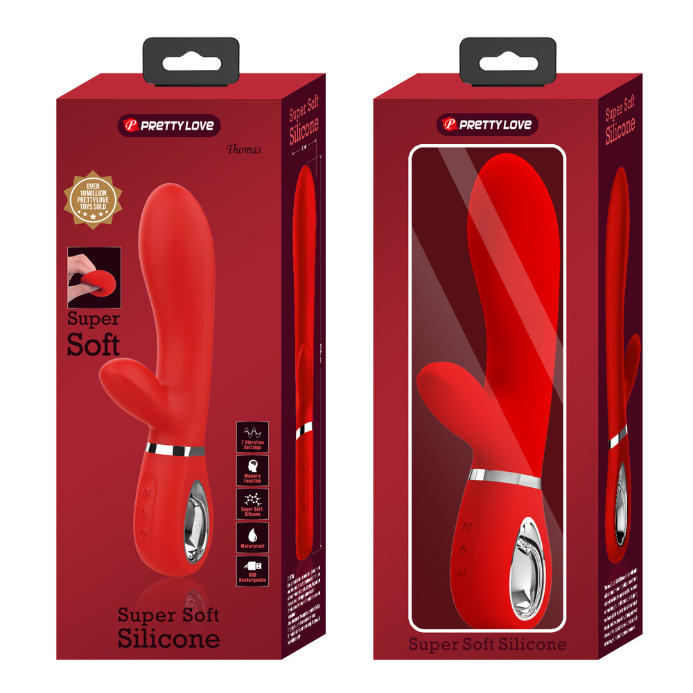 Vibratore Rabbit soft touch - immagine 11