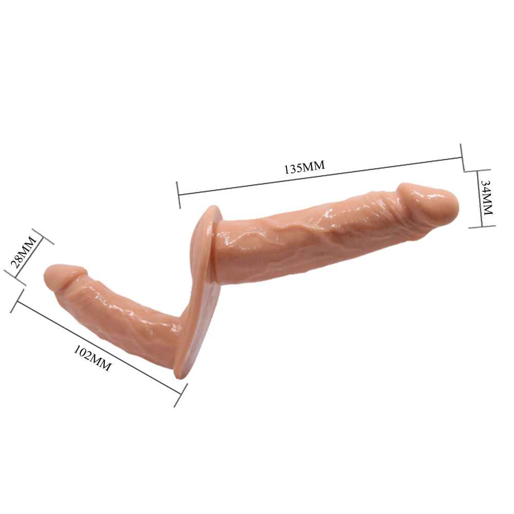 Strap On Doppio Ultra Pleasure 13,5cm - immagine 6