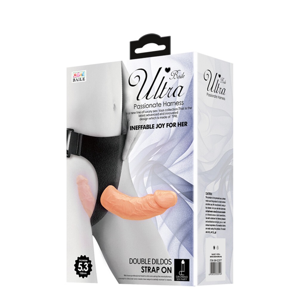 Strap On Doppio Ultra Pleasure 13,5cm - immagine 7